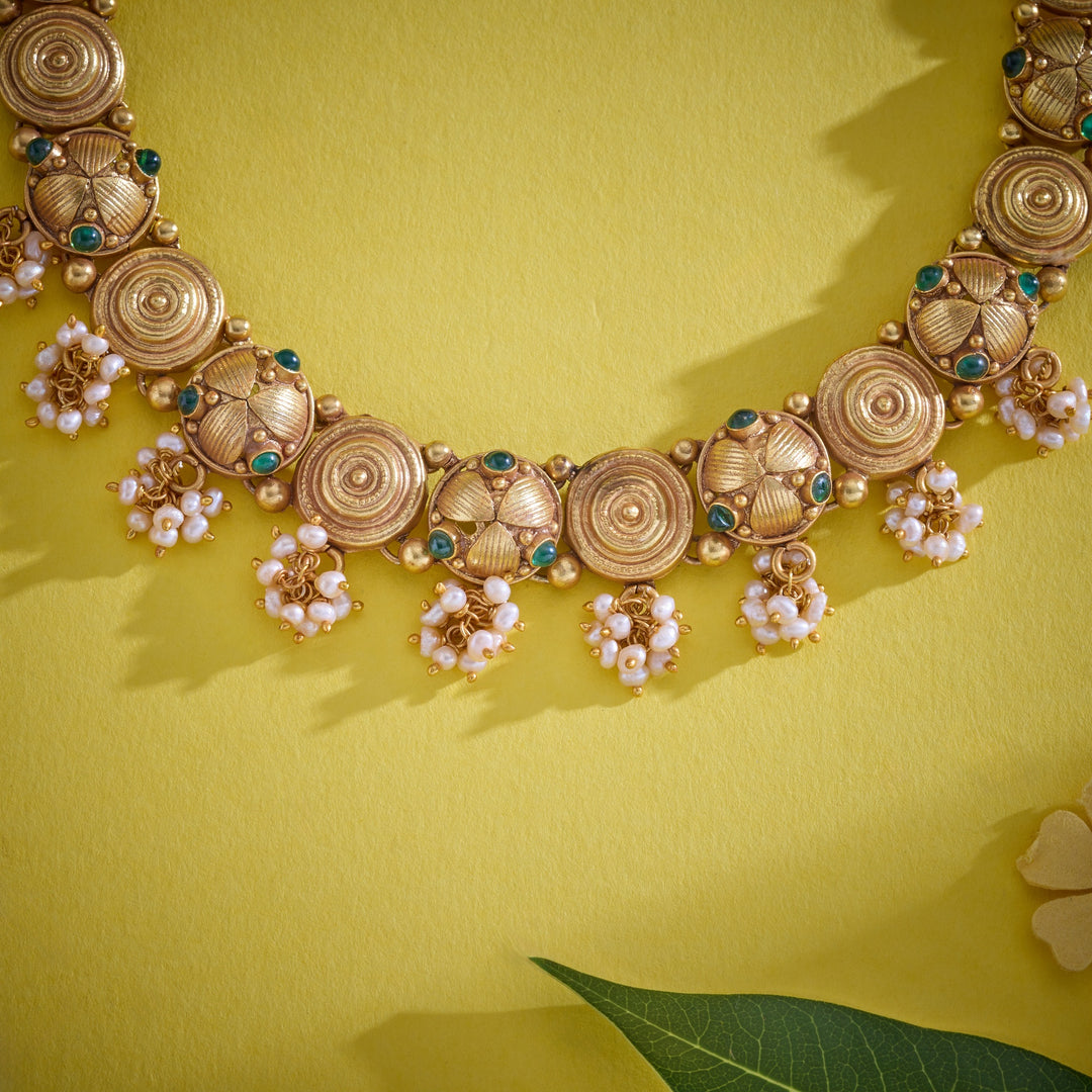 Neelira Nakshi Necklace Set