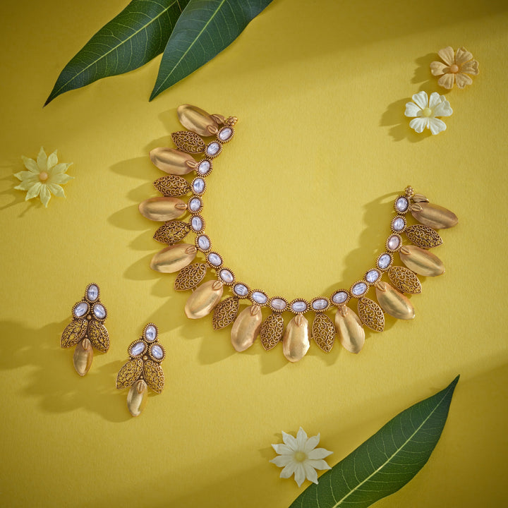 Leaflet Necklace Set