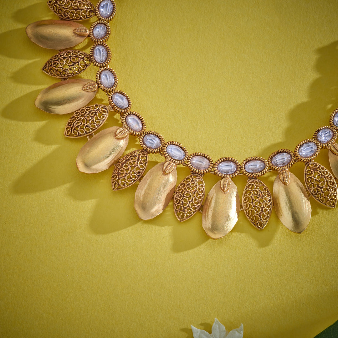 Leaflet Necklace Set