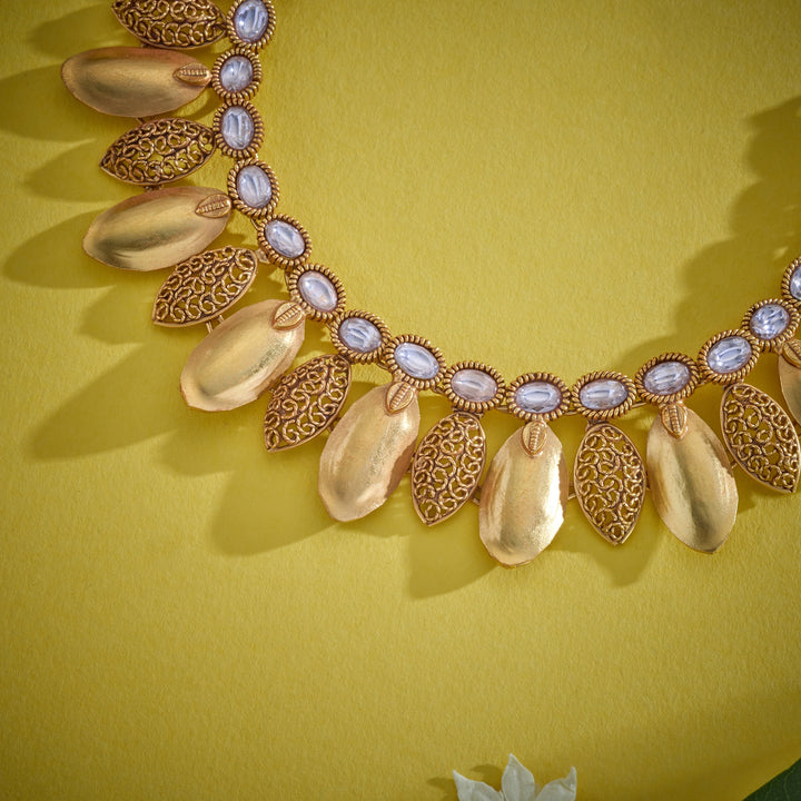 Leaflet Necklace Set