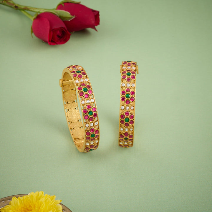 Gulvanthi Kundan Bangles
