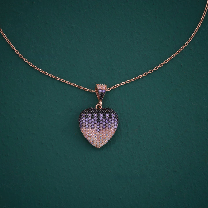 Shades Of Heart Chain Pendant