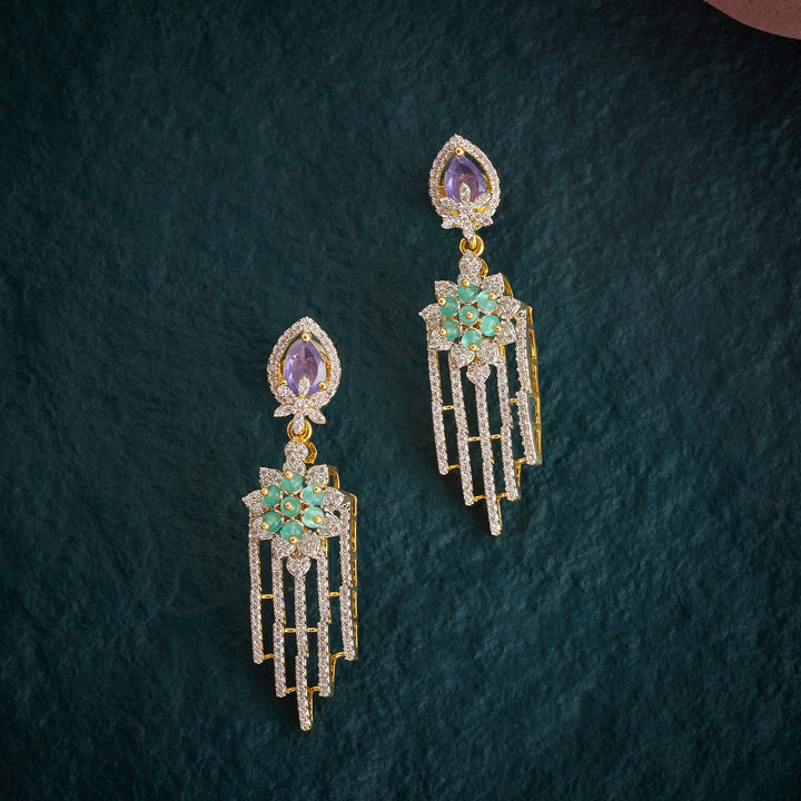 Glamorous CZ Necklace Set