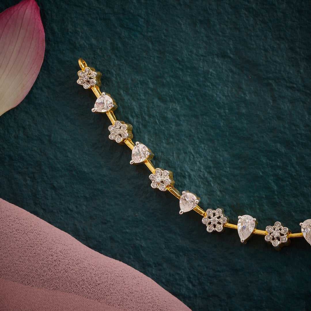 Glitzflora CZ Necklace Set