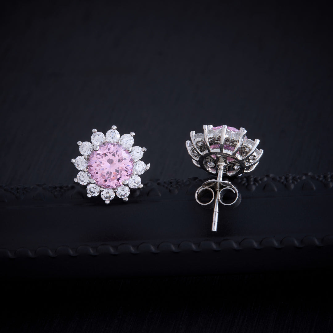 Blushora-Flora Studs