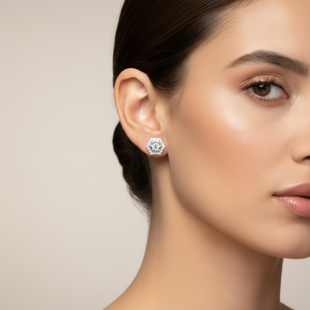 Hexa Spark Studs