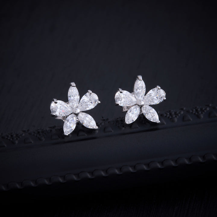 Floral Charm Studs
