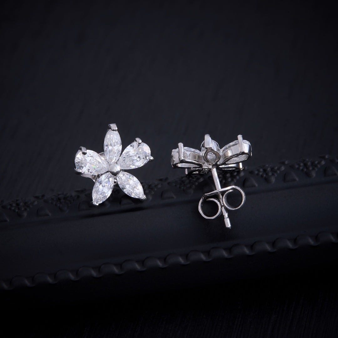 Floral Charm Studs