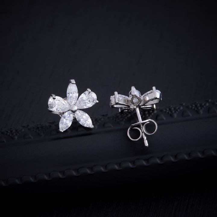 Floral Charm Studs