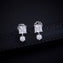 Square Glow Studs