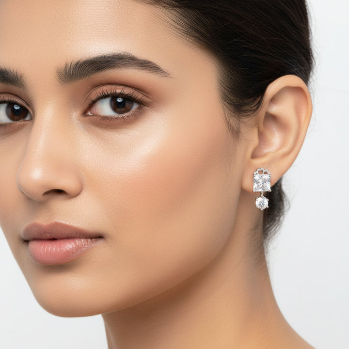 Square Glow Studs