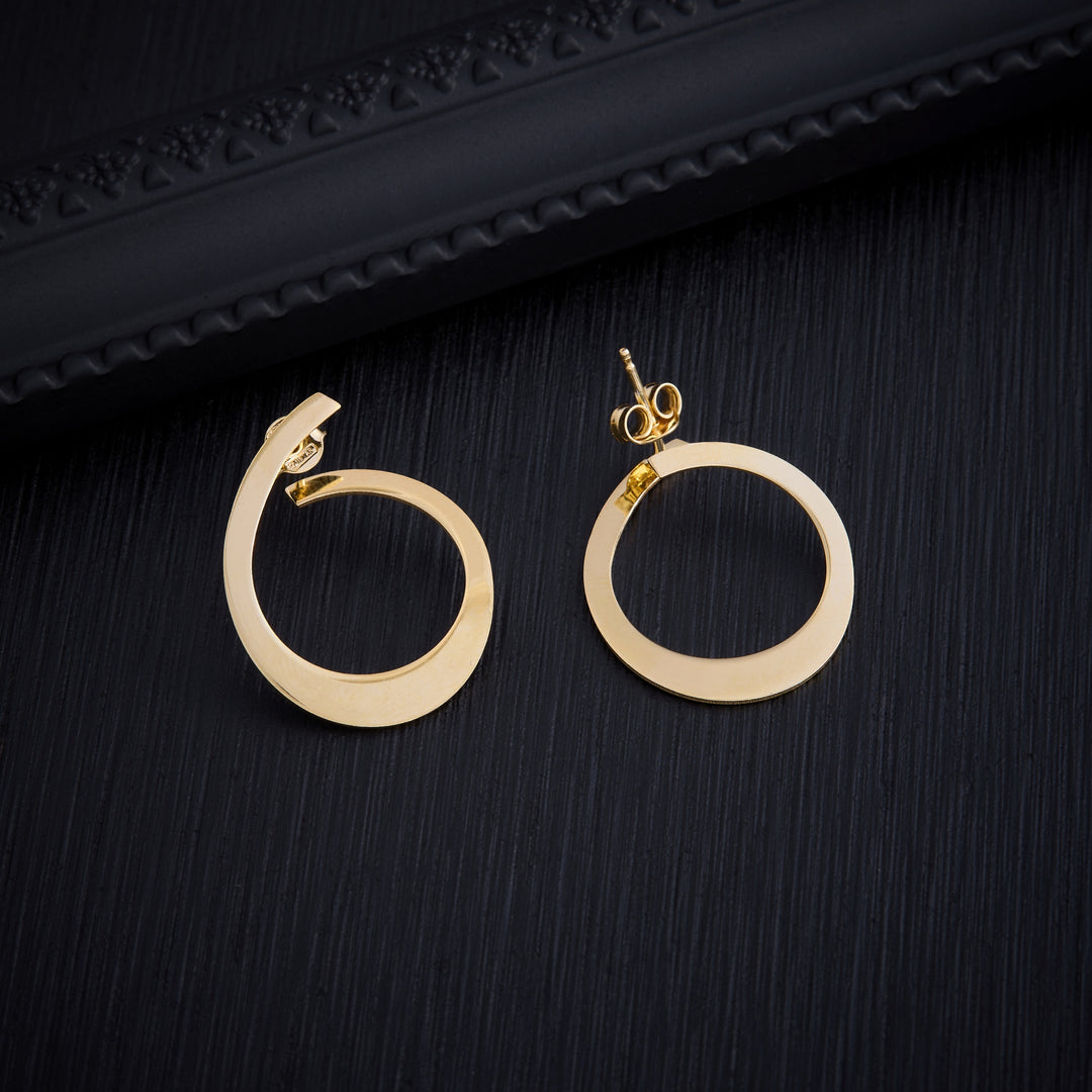 Orbit Edge Hoops