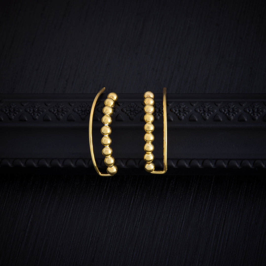 Beaded Charm Ear Cuff