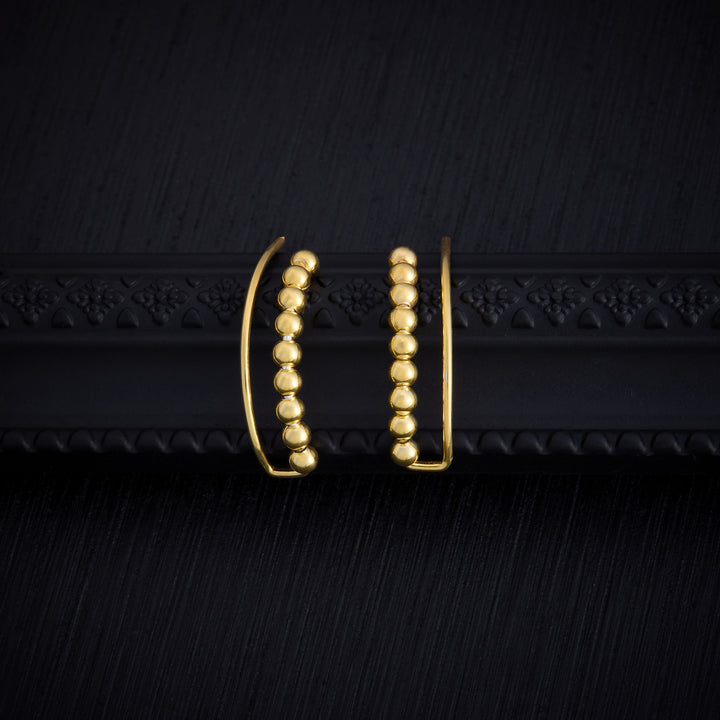 Beaded Charm Ear Cuff