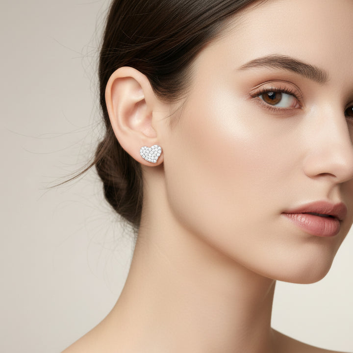 Heart-Glow Studs