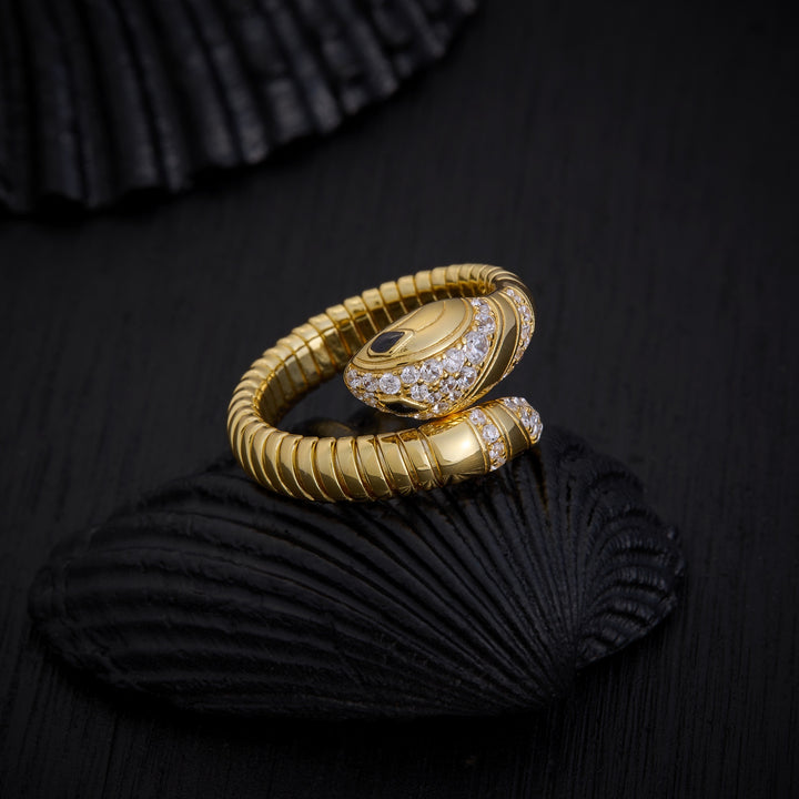 Serpent Crown Ring