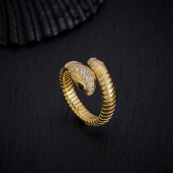 Serpent Crown Ring