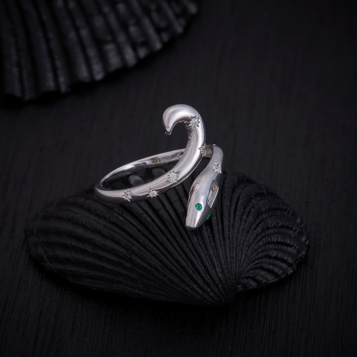 Serpent Twist Ring