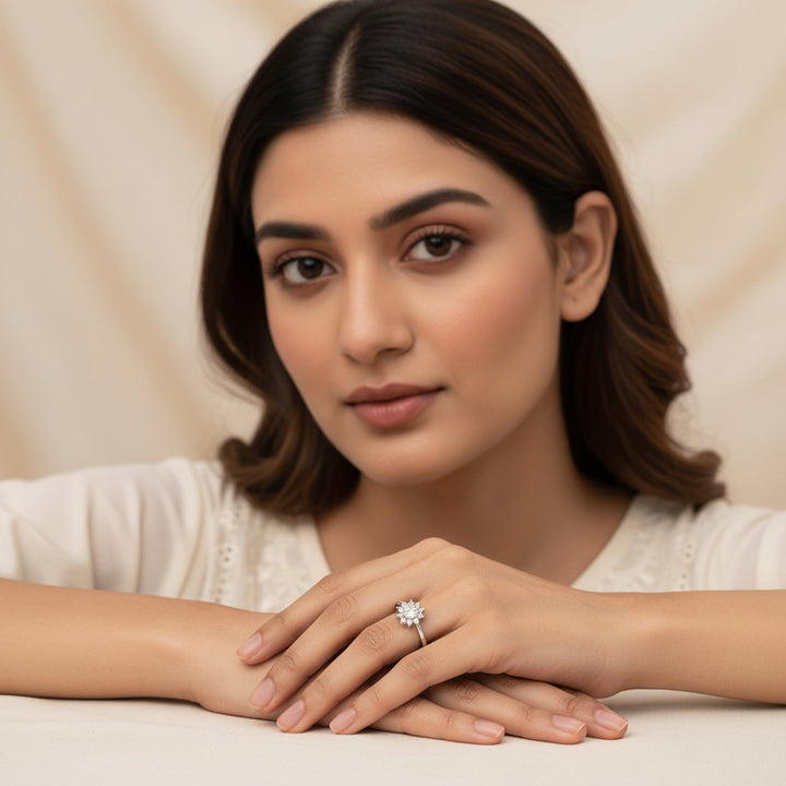 Floral-Glow Ring