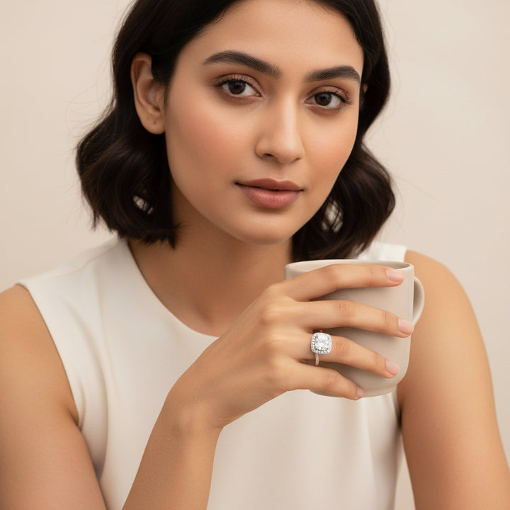 Elegant Frame Ring