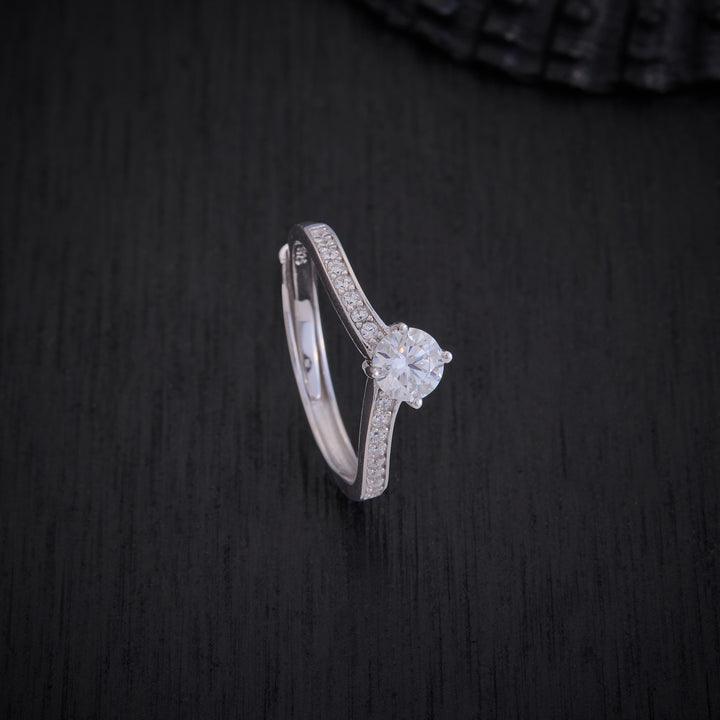 Solitaire Spark Ring