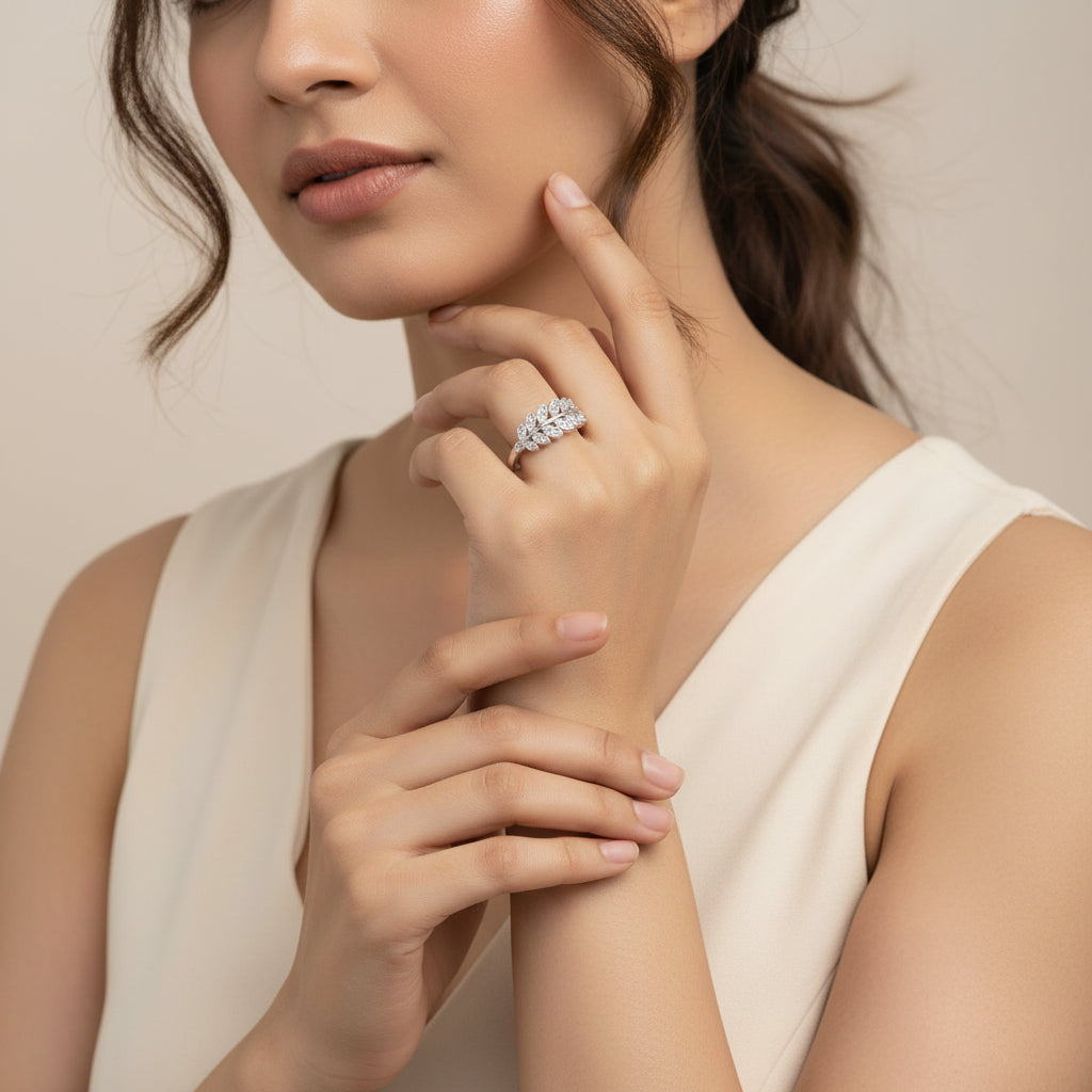 Leaf Grace Ring