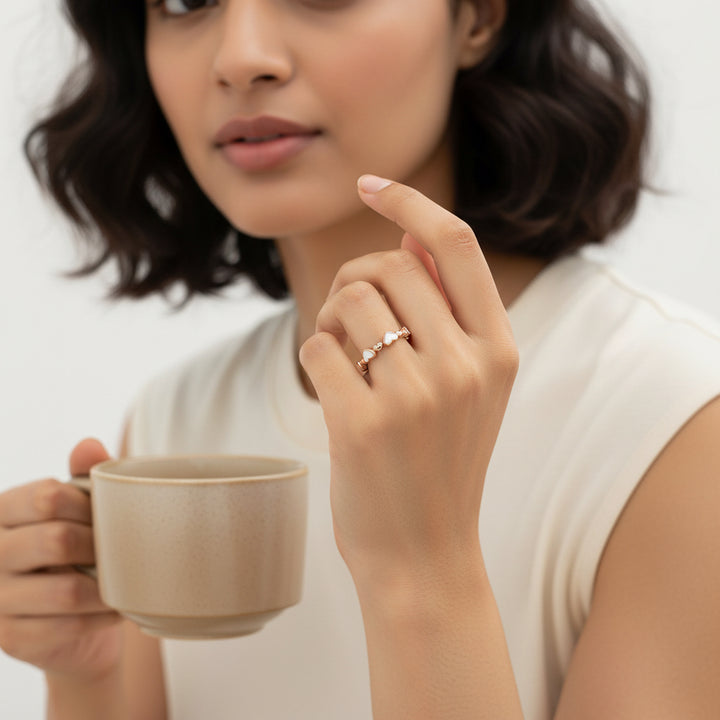 Opulent Heart Ring