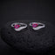 Pear-Pinkish Toe Ring