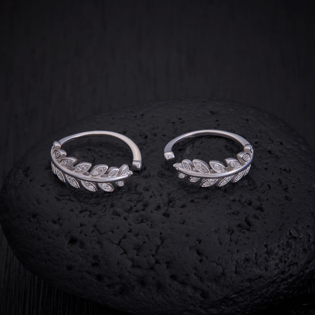 Leaf-Grace Toe Ring
