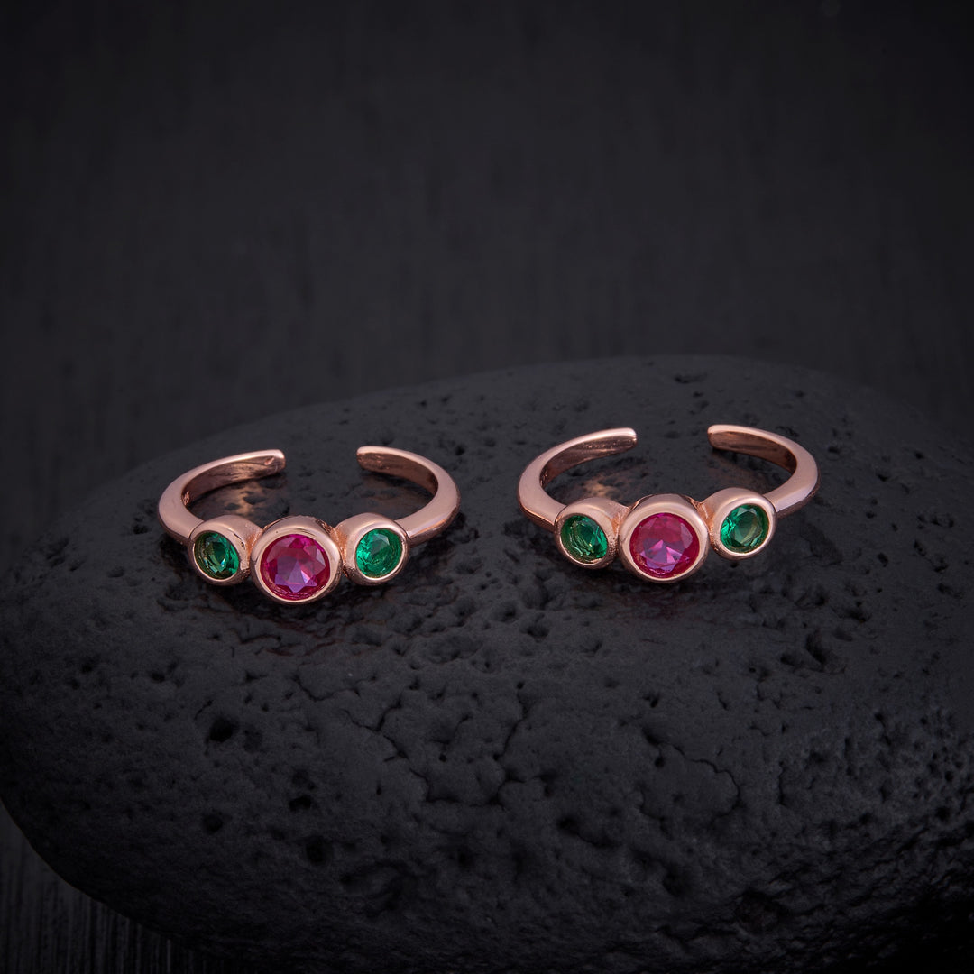Vivid Band Toe Ring