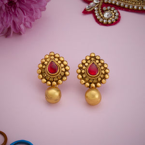 Rubienne Stone Studs