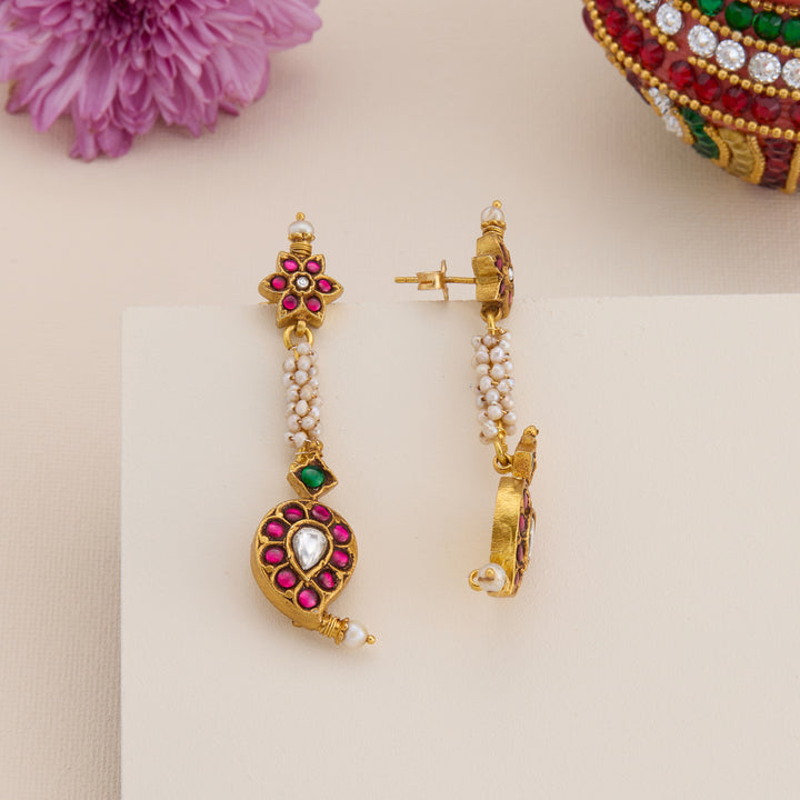 Aamrapali Pearl Danglers
