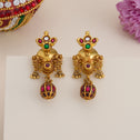 Ruby Plumage Earrings