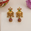 Ruby Plumage Earrings