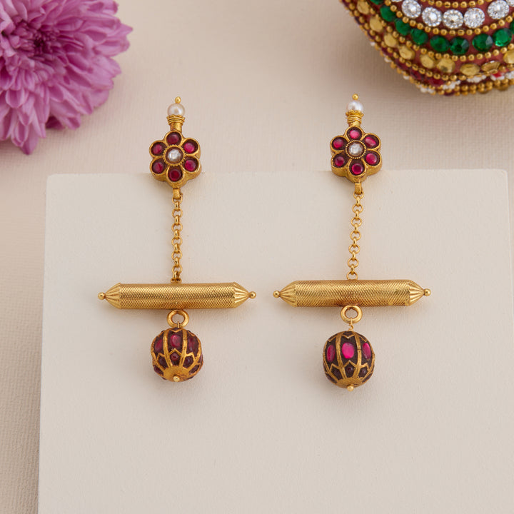 Kundan Bluméa Danglers