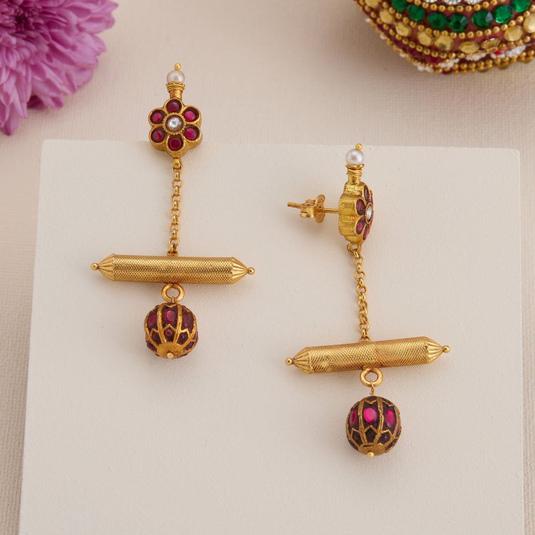 Kundan Bluméa Danglers
