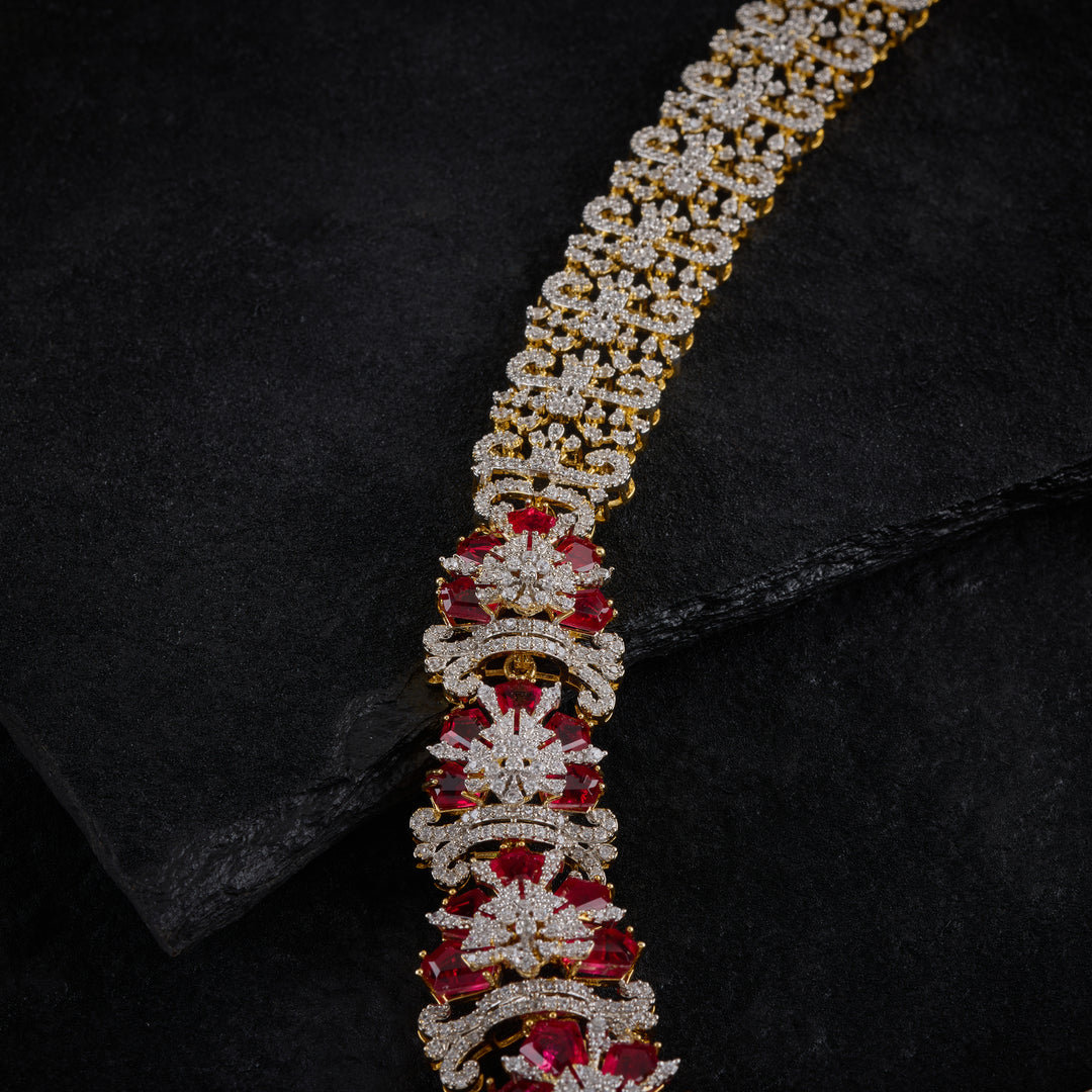 Rosaria CZ Necklace Set