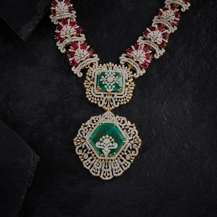Rosaria CZ Necklace Set