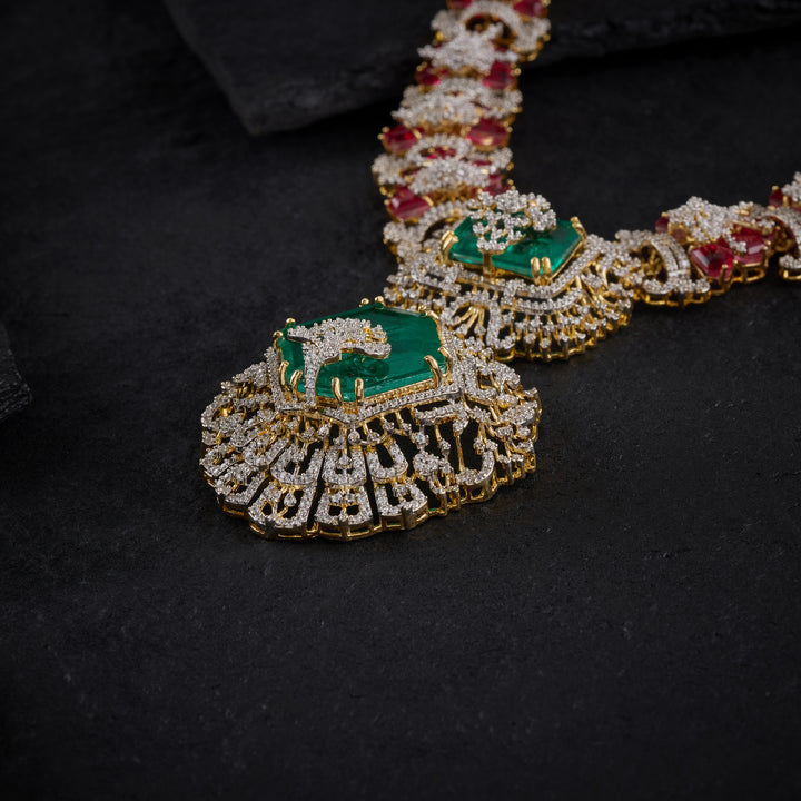 Rosaria CZ Necklace Set