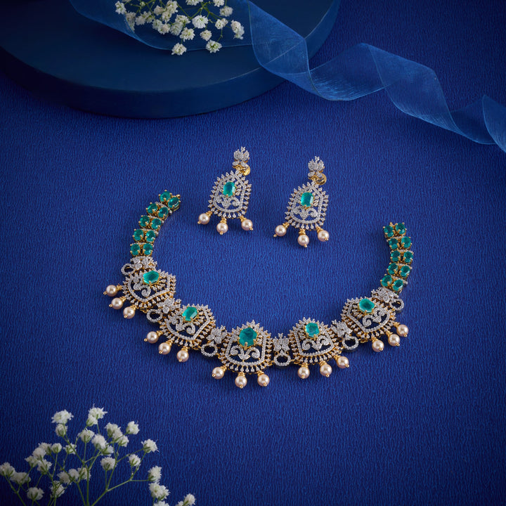 Velora CZ Necklace Set