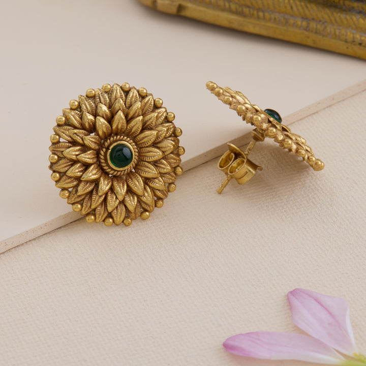 Leafy Aura Studs
