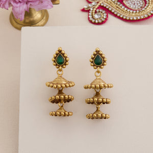 Dewdrop Bells Jhumki