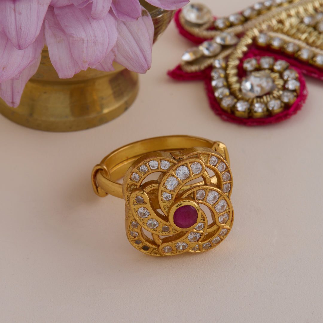 Roohgul Stone Ring