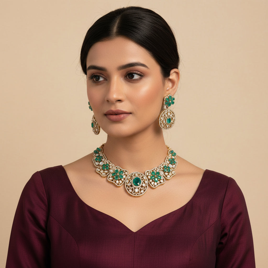 Ellovia Victorian Necklace Set