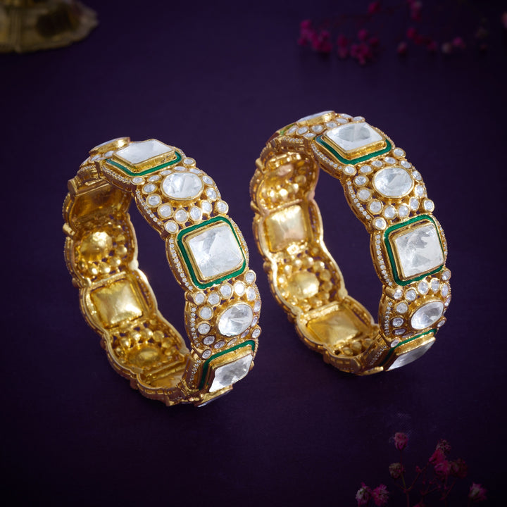 Squarlina Moissaites Bangles