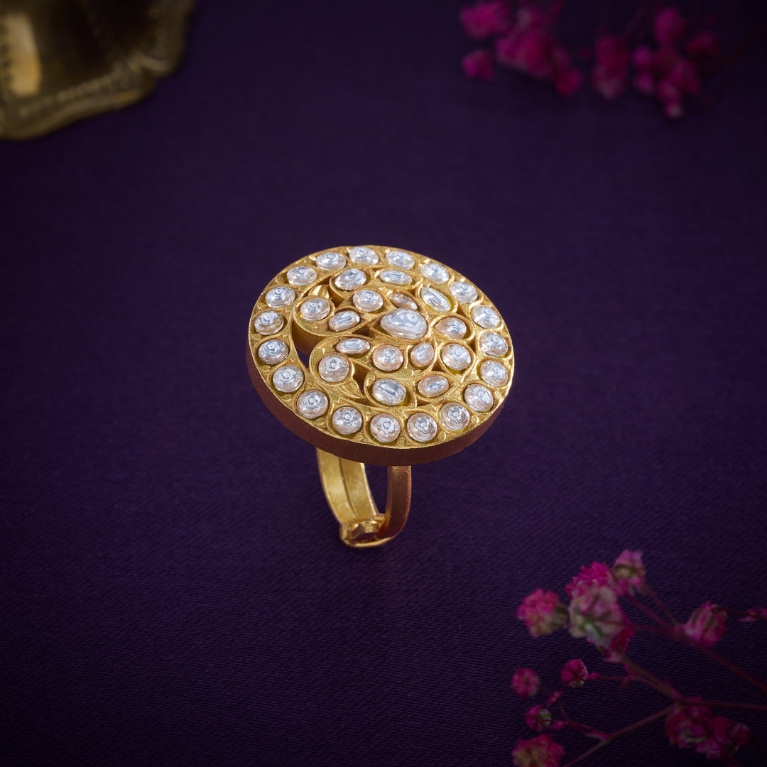 Hansika Kundan Ring