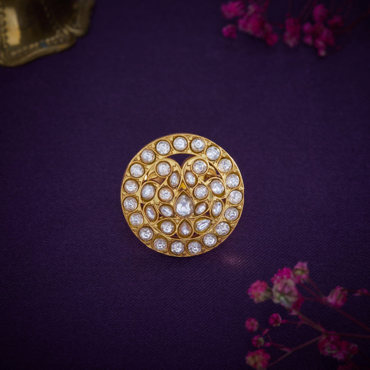 Hansika Kundan Ring