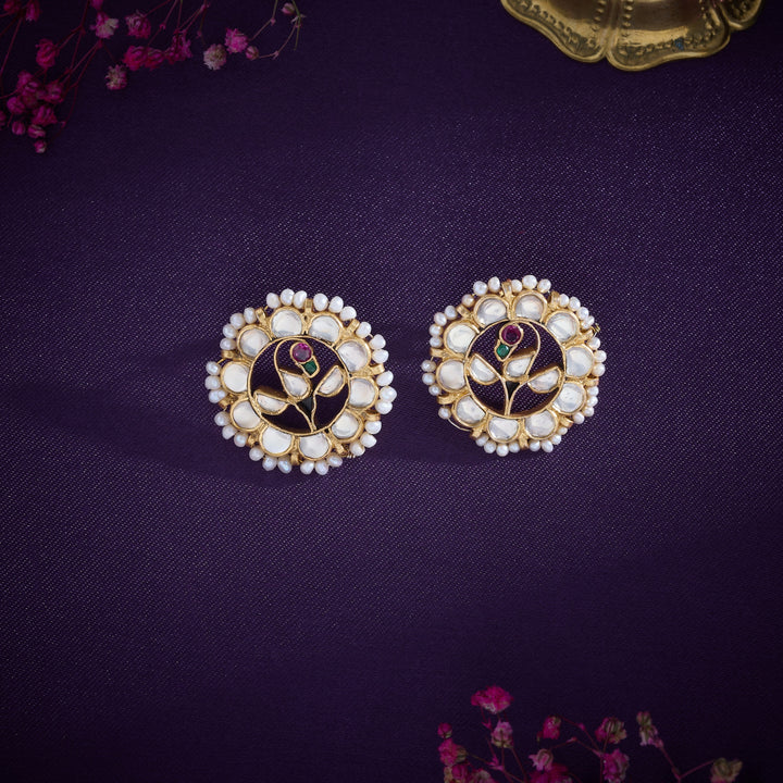 Shikhira Moissanite Studs