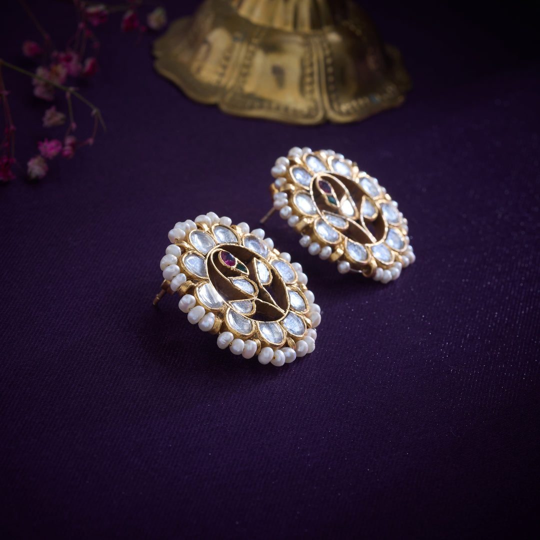 Shikhira Moissanite Studs