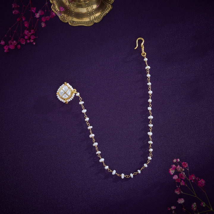 Pearlina Moissanite Nath